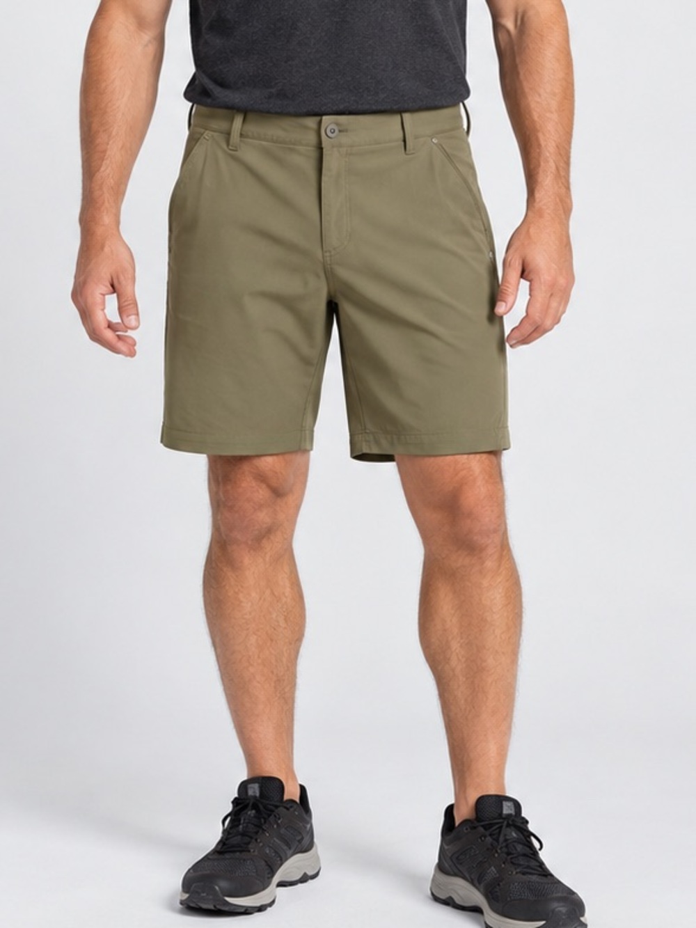 Vuori Men’s Meta Shorts Size 36 Olive Green Performance Stretch Golf Casual